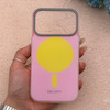 قاب گوشی iPhone 17 Pro آیفون اورجینال Bubble Case رنگی طرح مگ سیف سری 17 لنز برجسته کد 164142
