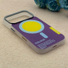 قاب گوشی iPhone 17 Pro آیفون اورجینال Bubble Case رنگی طرح مگ سیف سری 17 لنز برجسته کد 164144