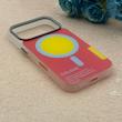 قاب گوشی iPhone 17 Pro آیفون اورجینال Bubble Case رنگی طرح مگ سیف سری 17 لنز برجسته کد 164149