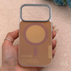 قاب گوشی iPhone 17 Pro آیفون اورجینال Bubble Case رنگی طرح مگ سیف سری 17 لنز برجسته کد 164151