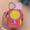 قاب گوشی iPhone 17 آیفون اورجینال Bubble Case رنگی طرح مگ سیف سری 17 لنز برجسته کد 164153