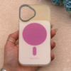 قاب گوشی iPhone 17 آیفون اورجینال Bubble Case رنگی طرح مگ سیف سری 17 لنز برجسته کد 164154