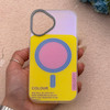 قاب گوشی iPhone 17 آیفون اورجینال Bubble Case رنگی طرح مگ سیف سری 17 لنز برجسته کد 164157