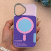 قاب گوشی iPhone 17 آیفون اورجینال Bubble Case رنگی طرح مگ سیف سری 17 لنز برجسته کد 164158
