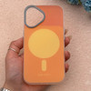 قاب گوشی iPhone 17 آیفون اورجینال Bubble Case رنگی طرح مگ سیف سری 17 لنز برجسته کد 164160