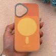قاب گوشی iPhone 17 آیفون اورجینال Bubble Case رنگی طرح مگ سیف سری 17 لنز برجسته کد 164160