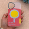 قاب گوشی iPhone 16 آیفون اورجینال Bubble Case رنگی طرح مگ سیف سری 17 لنز برجسته کد 164165