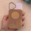 قاب گوشی iPhone 16 آیفون اورجینال Bubble Case رنگی طرح مگ سیف سری 17 لنز برجسته کد 164167