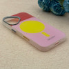 قاب گوشی iPhone 16 آیفون اورجینال Bubble Case رنگی طرح مگ سیف سری 17 لنز برجسته کد 164170