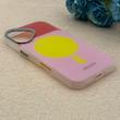 قاب گوشی iPhone 16 آیفون اورجینال Bubble Case رنگی طرح مگ سیف سری 17 لنز برجسته کد 164170