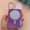 قاب گوشی iPhone 16 آیفون اورجینال Bubble Case رنگی طرح مگ سیف سری 17 لنز برجسته کد 164171