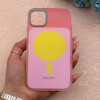 قاب گوشی iPhone 11 آیفون اورجینال Bubble Case رنگی طرح مگ سیف سری 17 لنز برجسته کد 164174