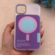 قاب گوشی iPhone 11 آیفون اورجینال Bubble Case رنگی طرح مگ سیف سری 17 لنز برجسته کد 164175