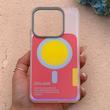 قاب گوشی Redmi Note 14 4G شیائومی  اورجینال Bubble Case رنگی طرح مگ سیف سری 17 لنز برجسته کد 164183