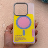 قاب گوشی Redmi Note 14 4G شیائومی  اورجینال Bubble Case رنگی طرح مگ سیف سری 17 لنز برجسته کد 164189