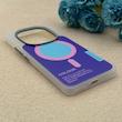 قاب گوشی Redmi Note 14 Pro 4G شیائومی  اورجینال Bubble Case رنگی طرح مگ سیف سری 17 لنز برجسته کد 164192