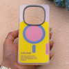 قاب گوشی Redmi Note 14 Pro 4G شیائومی  اورجینال Bubble Case رنگی طرح مگ سیف سری 17 لنز برجسته کد 164195