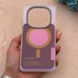 قاب گوشی Redmi Note 14 Pro 4G شیائومی  اورجینال Bubble Case رنگی طرح مگ سیف سری 17 لنز برجسته کد 164199