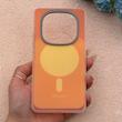 قاب گوشی Redmi Note 14 Pro 4G شیائومی  اورجینال Bubble Case رنگی طرح مگ سیف سری 17 لنز برجسته کد 164201
