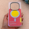 قاب گوشی Redmi Note 15 Pro 4G شیائومی  اورجینال Bubble Case رنگی طرح مگ سیف سری 17 لنز برجسته کد 164210