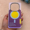 قاب گوشی Redmi Note 15 4G شیائومی  اورجینال Bubble Case رنگی طرح مگ سیف سری 17 لنز برجسته کد 164224