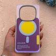 قاب گوشی Redmi Note 15 4G شیائومی  اورجینال Bubble Case رنگی طرح مگ سیف سری 17 لنز برجسته کد 164224