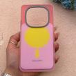 قاب گوشی Redmi Note 15 4G شیائومی  اورجینال Bubble Case رنگی طرح مگ سیف سری 17 لنز برجسته کد 164225