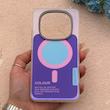 قاب گوشی Redmi Note 15 4G شیائومی  اورجینال Bubble Case رنگی طرح مگ سیف سری 17 لنز برجسته کد 164227