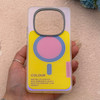 قاب گوشی Redmi Note 15 4G شیائومی  اورجینال Bubble Case رنگی طرح مگ سیف سری 17 لنز برجسته کد 164230