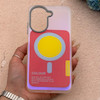 قاب گوشی Redmi A5 - Poco C71 شیائومی  اورجینال Bubble Case رنگی طرح مگ سیف سری 17 لنز برجسته کد 164244