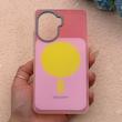 قاب گوشی Poco X7 Pro شیائومی  اورجینال Bubble Case رنگی طرح مگ سیف سری 17 لنز برجسته کد 164266
