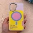 قاب گوشی Poco X7 Pro شیائومی  اورجینال Bubble Case رنگی طرح مگ سیف سری 17 لنز برجسته کد 164270