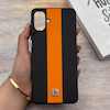 قاب گوشی Galaxy A07 سامسونگ اورجینال Protection Case چرمی سخت HARD لوگو فلزی لنز برجسته اسپرت کد 163510