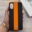 قاب گوشی Galaxy A07 سامسونگ اورجینال Protection Case چرمی سخت HARD لوگو فلزی لنز برجسته اسپرت کد 163510