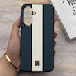 قاب گوشی Galaxy A17 سامسونگ اورجینال Protection Case چرمی سخت HARD لوگو فلزی لنز برجسته اسپرت کد 163513