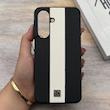 قاب گوشی Galaxy A17 سامسونگ اورجینال Protection Case چرمی سخت HARD لوگو فلزی لنز برجسته اسپرت کد 163514