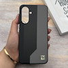 قاب گوشی Galaxy A17 سامسونگ اورجینال Protection Case چرمی سخت HARD لوگو فلزی لنز برجسته اسپرت کد 163516