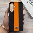 قاب گوشی Galaxy A37 سامسونگ اورجینال Protection Case چرمی سخت HARD لوگو فلزی لنز برجسته اسپرت کد 163518