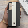 قاب گوشی Galaxy A37 سامسونگ اورجینال Protection Case چرمی سخت HARD لوگو فلزی لنز برجسته اسپرت کد 163519