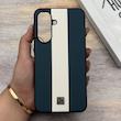 قاب گوشی Galaxy A37 سامسونگ اورجینال Protection Case چرمی سخت HARD لوگو فلزی لنز برجسته اسپرت کد 163521