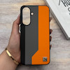 قاب گوشی Galaxy A37 سامسونگ اورجینال Protection Case چرمی سخت HARD لوگو فلزی لنز برجسته اسپرت کد 163522