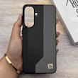 قاب گوشی Galaxy A57 سامسونگ اورجینال Protection Case چرمی سخت HARD لوگو فلزی لنز برجسته اسپرت کد 163528