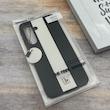 قاب گوشی Galaxy S25 FE سامسونگ اورجینال Protection Case چرمی سخت HARD لوگو فلزی لنز برجسته اسپرت کد 163529