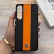 قاب گوشی Galaxy S25 FE سامسونگ اورجینال Protection Case چرمی سخت HARD لوگو فلزی لنز برجسته اسپرت کد 163533