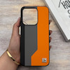 قاب گوشی Redmi 15C - Poco C85 شیائومی اورجینال Protection Case چرمی سخت HARD لوگو فلزی لنز برجسته اسپرت کد 163543