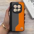 قاب گوشی Redmi Note 15 Pro Plus شیائومی اورجینال Protection Case چرمی سخت HARD لوگو فلزی لنز برجسته اسپرت کد 163556
