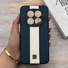 قاب گوشی Redmi Note 15 Pro 5G شیائومی اورجینال Protection Case چرمی سخت HARD لوگو فلزی لنز برجسته اسپرت کد 163563