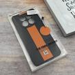 قاب گوشی Redmi Note 15 4G شیائومی اورجینال Protection Case چرمی سخت HARD لوگو فلزی لنز برجسته اسپرت کد 163574