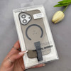 قاب گوشی iPhone 16 آیفون شفاف MagStrap Case مگ سیف Magsafe اورجینال فینگربند Slim کد 162843