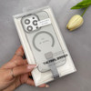 قاب گوشی iPhone 16 Pro آیفون شفاف MagStrap Case مگ سیف Magsafe اورجینال فینگربند Slim کد 162846